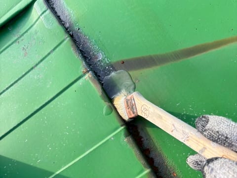 サビ部分の修復