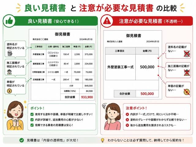 外壁塗装の相見積もりは何社が適正？比較のコツ